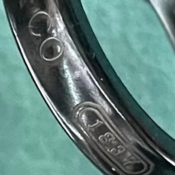 Tiffany & Co 1837 Titanium Ring Sz 7 - Picture 3 of 3